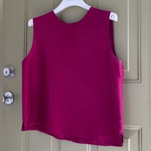 Eileen Fisher Silk Shell.